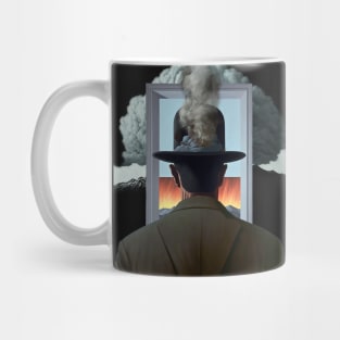 Smoke a Cigar No. 1: Nothing Bothers Me When I'm Smoking a Cigar on a Dark Background Mug